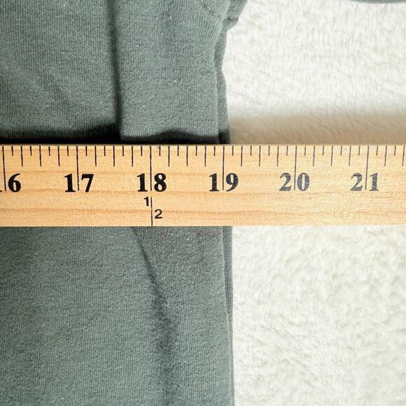 Vtg Levi's 1/4 Zip Short-Sleeve Polo Shirt Men's Size M Green 90s Retro Sporty - Picture 7 of 8